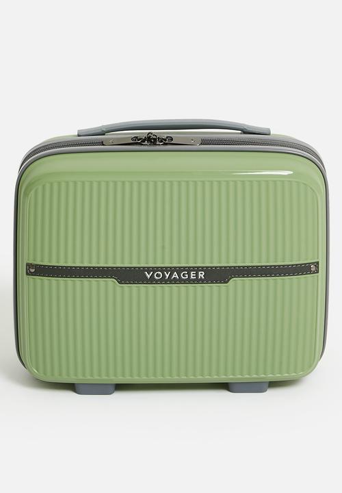 Voyager Traveller Beauty Case - Green