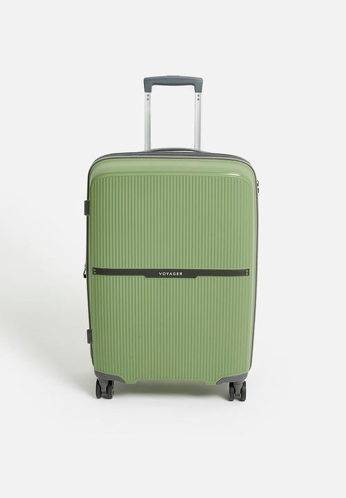 Voyager Traveller 4 Wheel Trolley - Green
