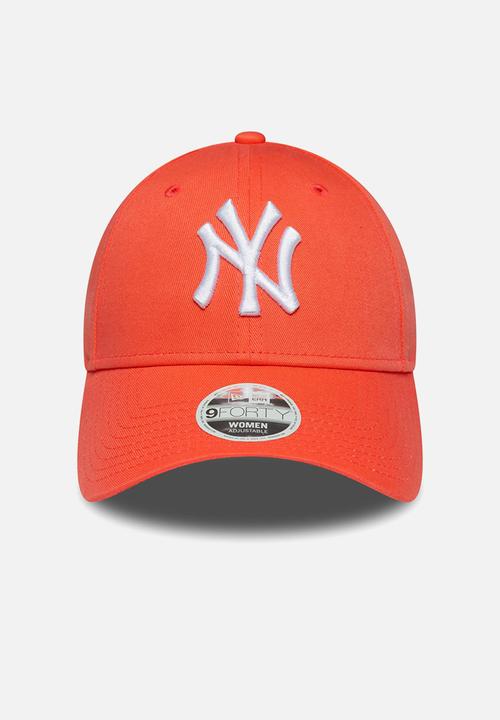New Era - League Essential 9Forty® New York Yankees - orange/white