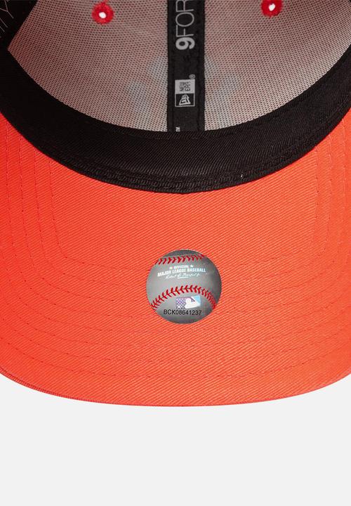 New Era - League Essential 9Forty® New York Yankees - orange/white