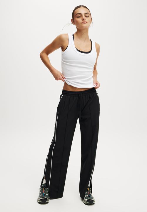 Cotton On - Active Rib Tank - White