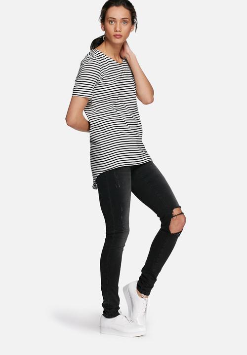 ONLY - Vixy back lace up tee