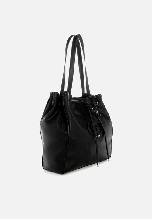 GUESS - Calebra drawstring tote-black