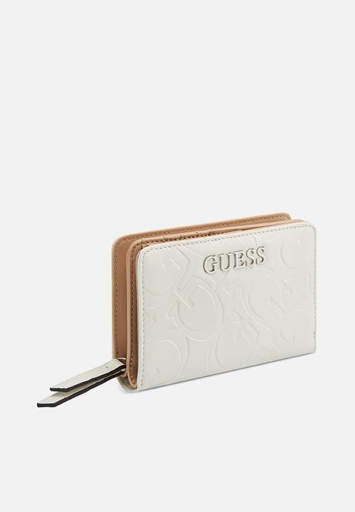 GUESS - Abbas french wallet-cream