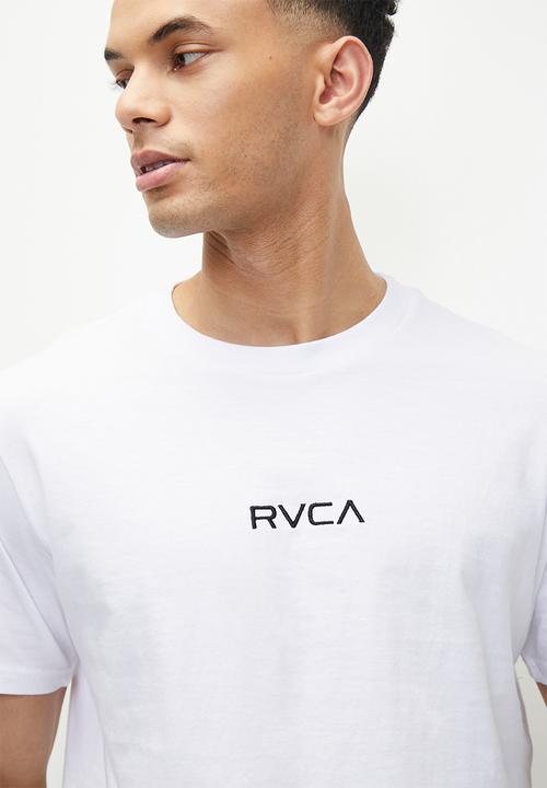RVCA - SMALL RVCA SS - White - Black Logo
