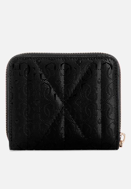 GUESS - Aldina zip around purse-black