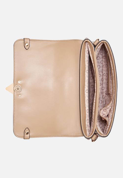 GUESS - Marlena top handle crossbody-beige