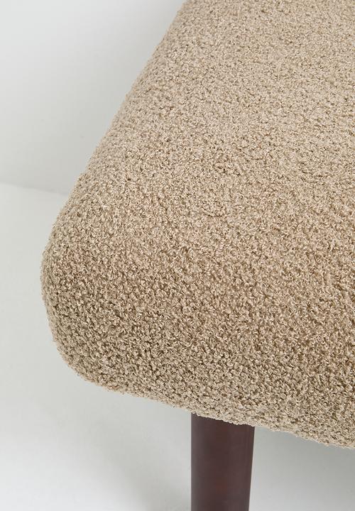 Sixth Floor - Rebecca  foot-stool-natural