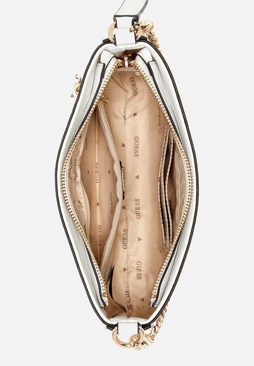 GUESS - G Wave shoulder bag - cream