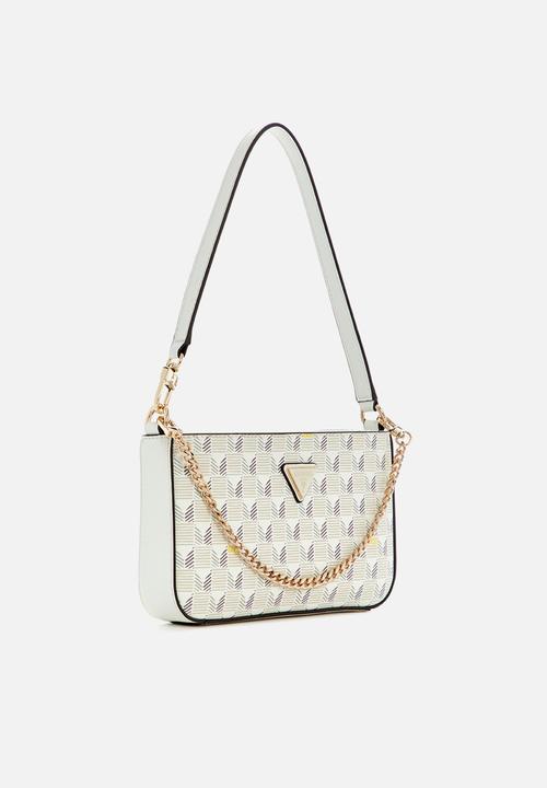GUESS - G Wave shoulder bag - cream