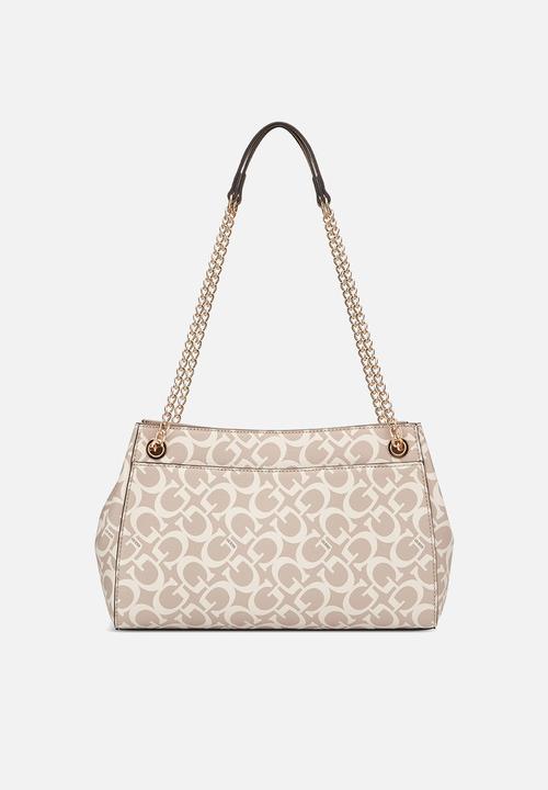 GUESS - Kerry satchel-beige