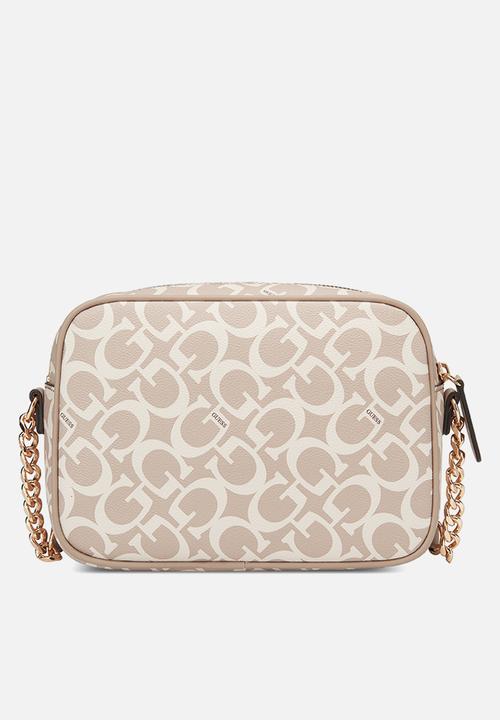 GUESS - Kerry mini crossbody top zip-caramel