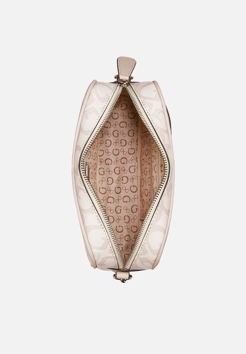 GUESS - Kerry mini crossbody top zip-caramel