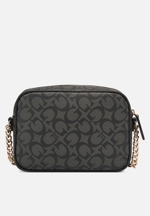 GUESS - Kerry mini crossbody top zip-coal