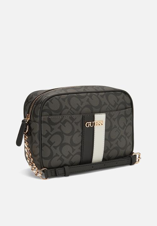 GUESS - Kerry mini crossbody top zip-coal
