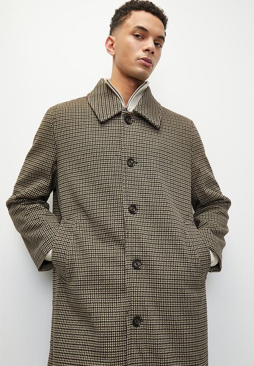 Cotton On - Trench Coat - Houndstooth Check