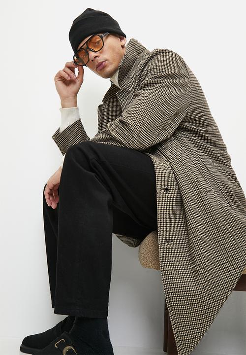 Cotton On - Trench Coat - Houndstooth Check
