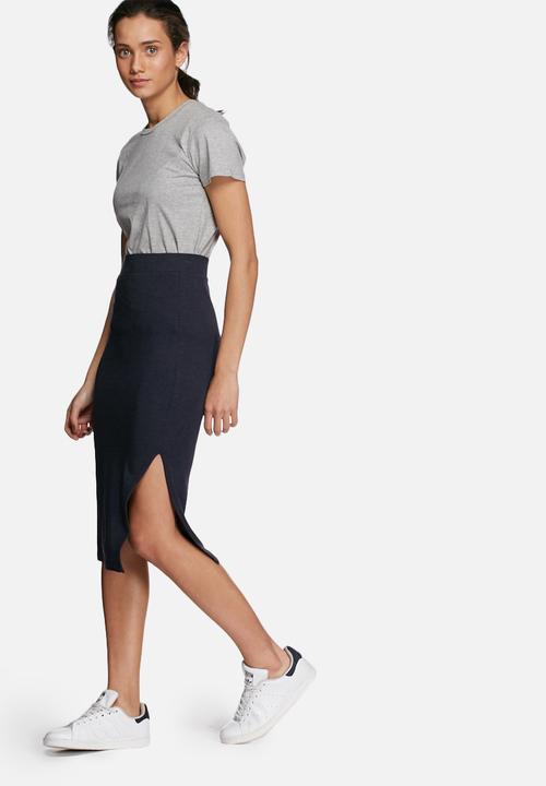 ONLY - Mojo slim calf skirt