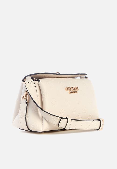 GUESS - Phoebe mini crossbody bag - cream
