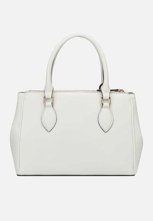 GUESS - Doretta satchel - cream