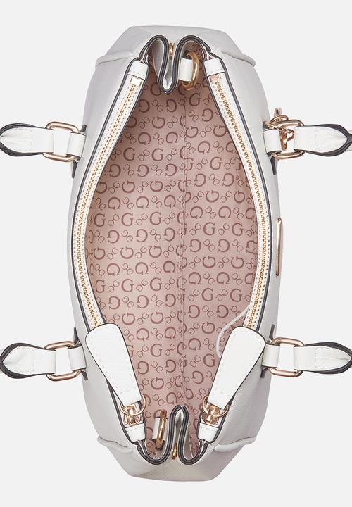 GUESS - Doretta satchel - cream