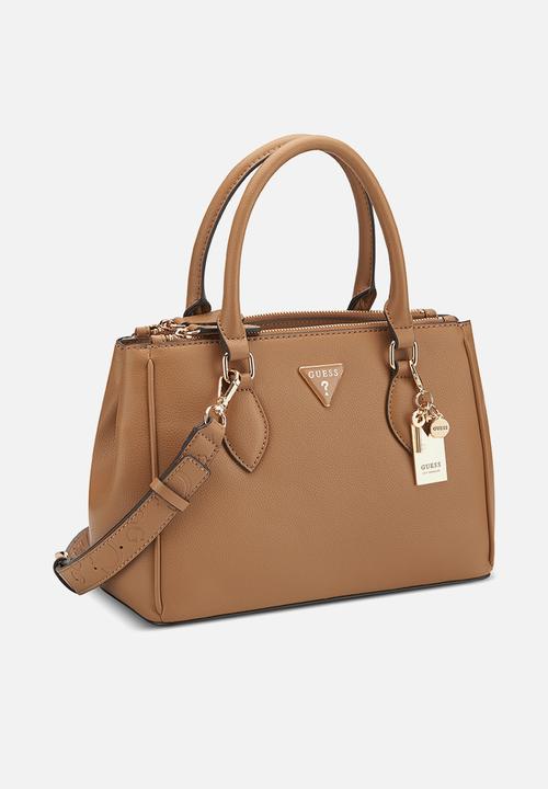 GUESS - Doretta satchel - saddle tan