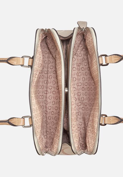 GUESS - Cordyn satchel - beige