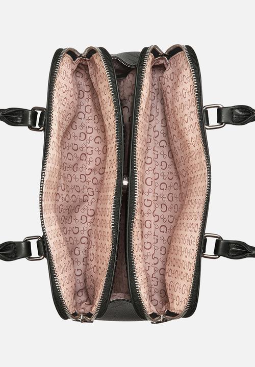 GUESS - Cordyn satchel - coal