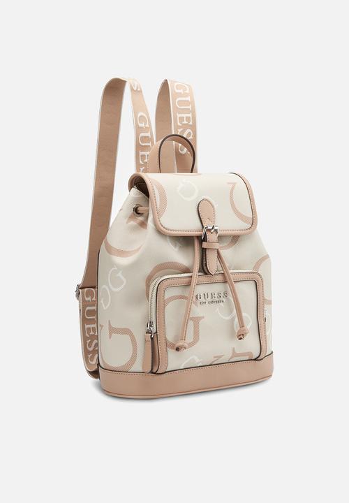 GUESS - Selah backpack - beige