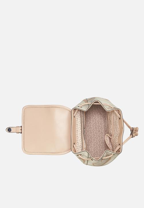 GUESS - Selah backpack - beige