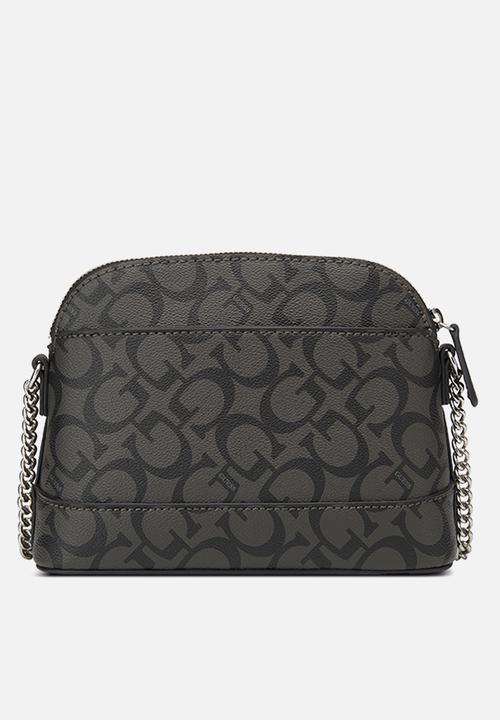 GUESS - Tidewood mini top zip-coal