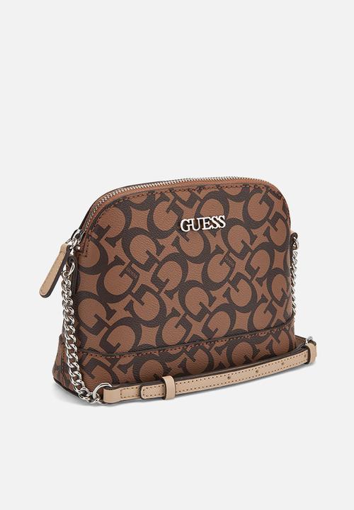 GUESS - Tidewood mini top zip-cocoa