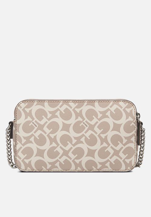 GUESS - Tidewood mini compartment xbdy-caramel