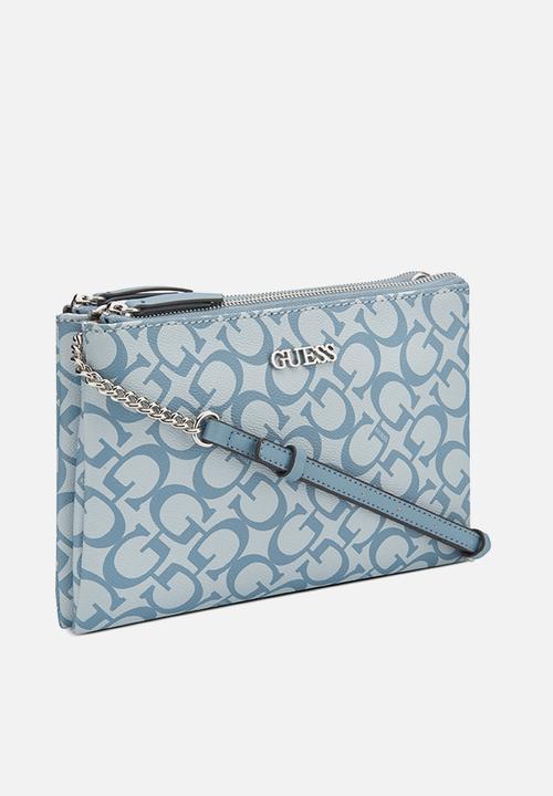 GUESS - Tidewood mini crossbody bag-denim