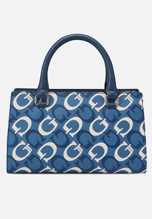 GUESS - Bandera satchel-denim