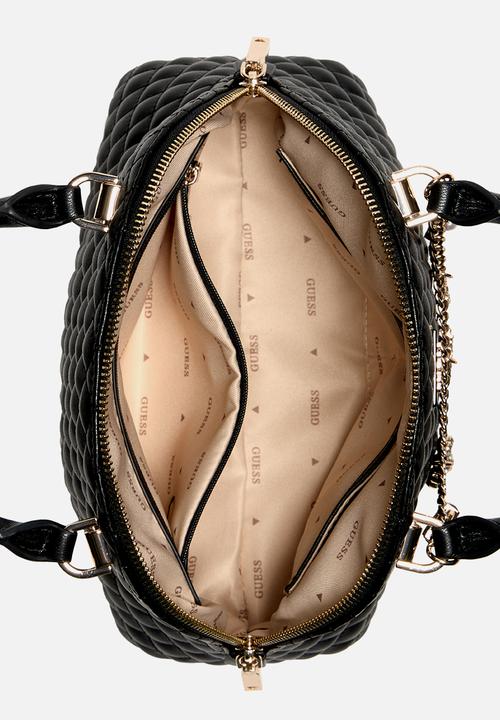 GUESS - Everlee dome satchel - black