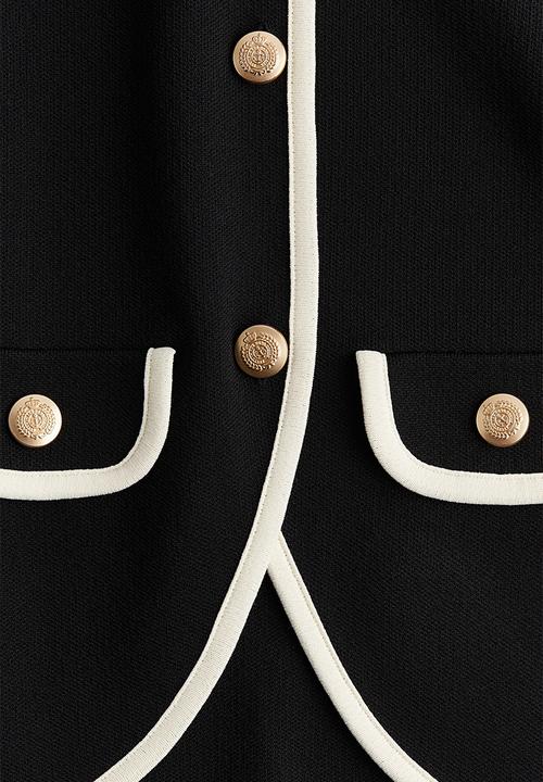 H&M - Knitted cardigan - black