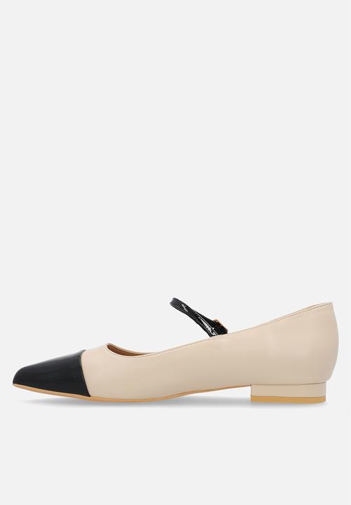 Madison® - Grayson mary jane - off white & black