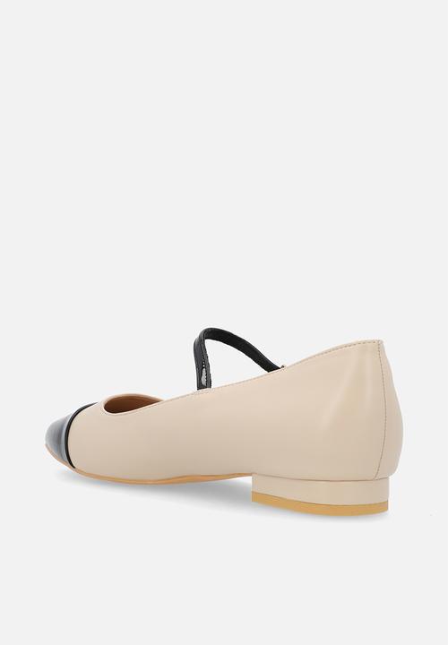 Madison® - Grayson mary jane - off white & black