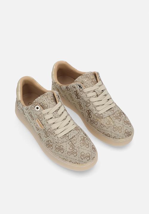 GUESS - Laminato sneaker - gold