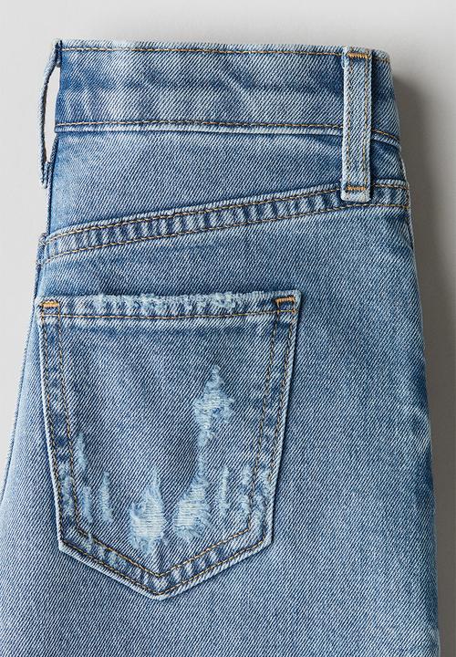 H&M - Wide leg jeans - denim blue