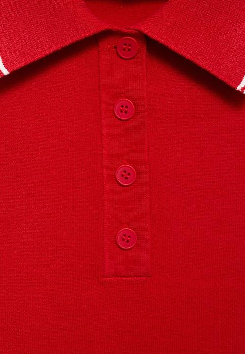 MANGO - Top Piped - Red