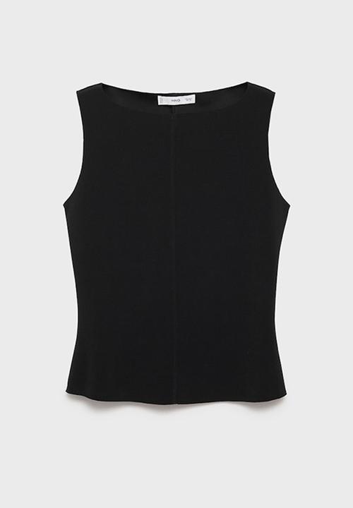 MANGO - Top Mushu - Black