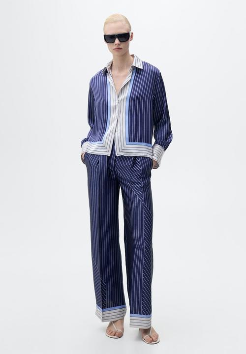 MANGO - Shirt Shirty - Medium Blue