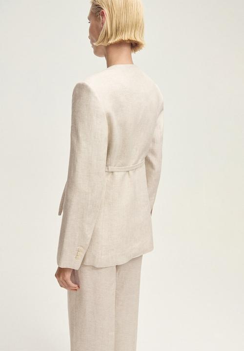 MANGO - Blazer Margarit - Light Pastel Gray