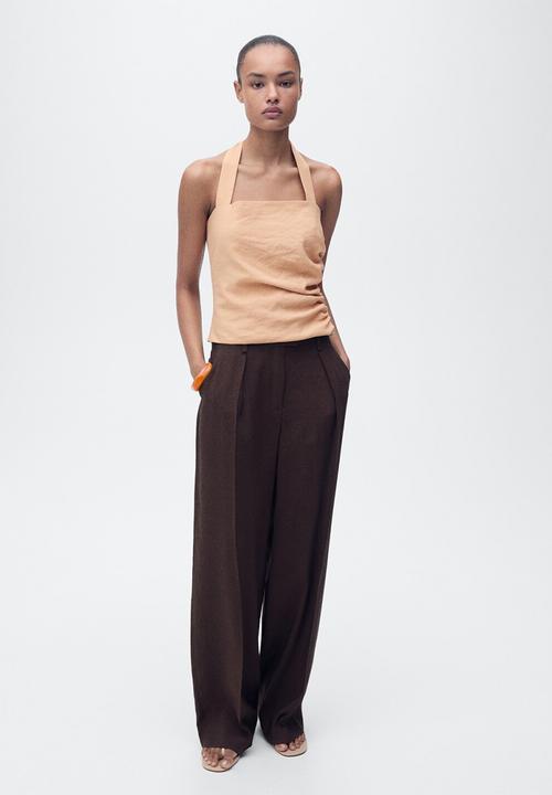 MANGO - Top Madame - Light Pastel Pink