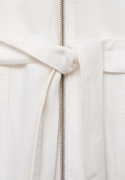 MANGO - Jumpsuit Norma - White
