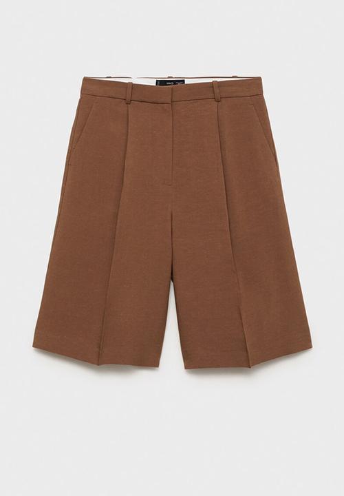 MANGO - Bermudas Argelia - Dark Brown