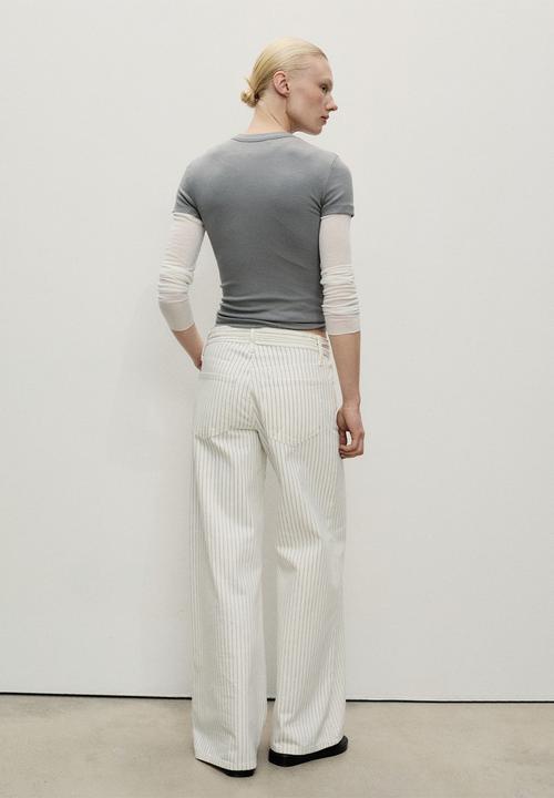 MANGO - Jeans Olivia - Natural