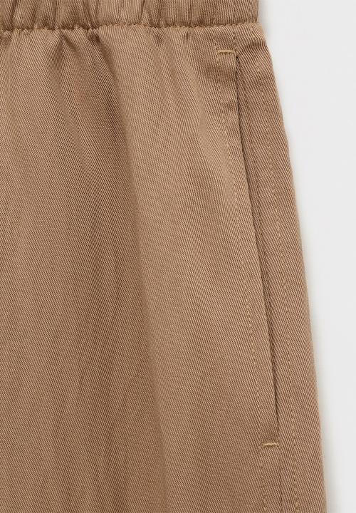 MANGO - Trousers Tuesday - Medium Brown